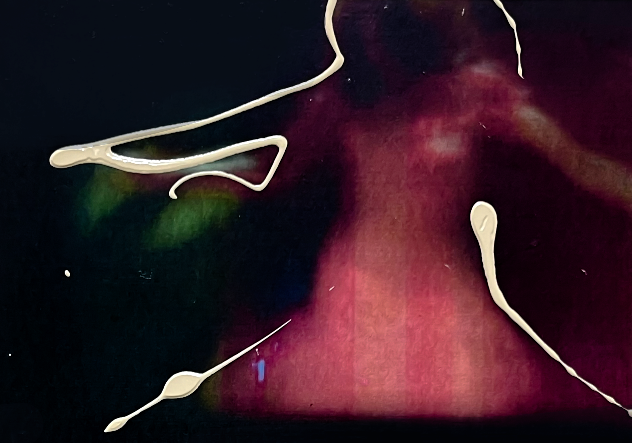 Senza titolo22 — Fabio Ramagnano, 2001–2018, Stampa e smalto su tela